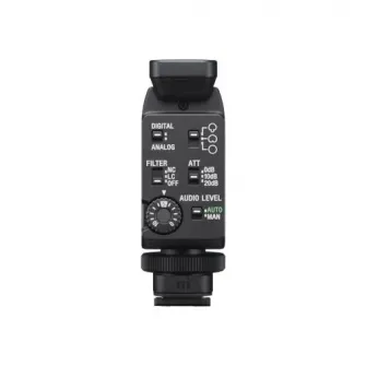 Microfon Sony ECM-B1M, tip Shotgun, Compact, Wireless, Omnidirectional, Patina MI Shoe, Negru