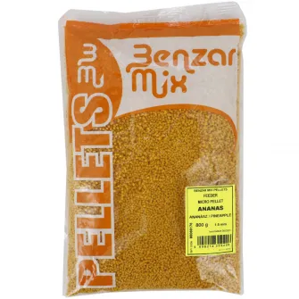 Micropelete Feeder Benzar Mix, 800g, ananas, 1.5mm