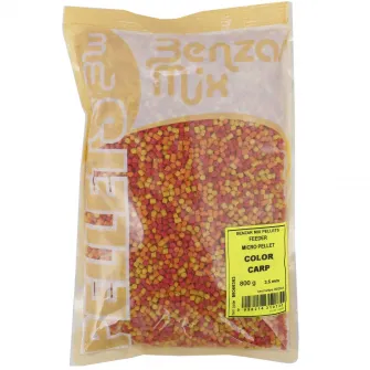 Micropelete Feeder Benzar Mix, 800g, color carp, 3.5mm