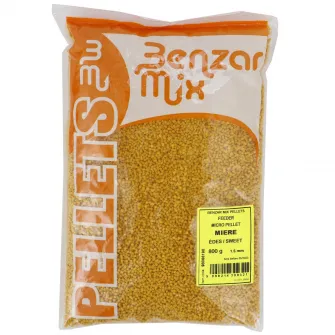 Micropelete Feeder Benzar Mix, 800g, miere, 1.5mm