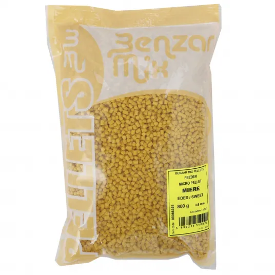 Micropelete Feeder Benzar Mix, 800g, miere, 3.5mm