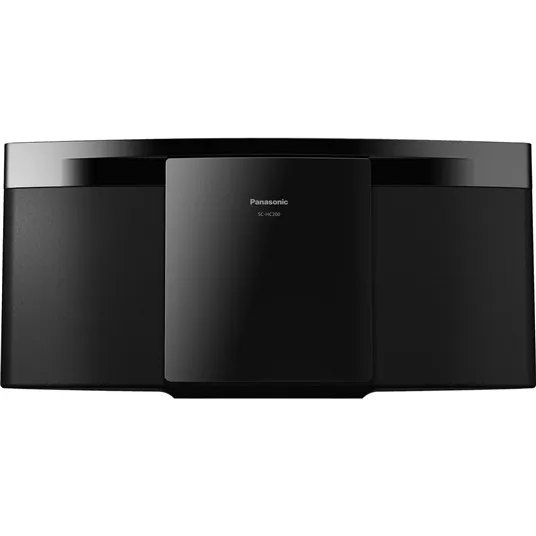 Microsistem audio Panasonic SC-HC200EG-K, 20W, Bluetooth, USB, negru