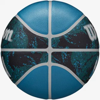 Minge baschet Wilson NBA DRV PLUS VIBE, marime 7, albastru/negru