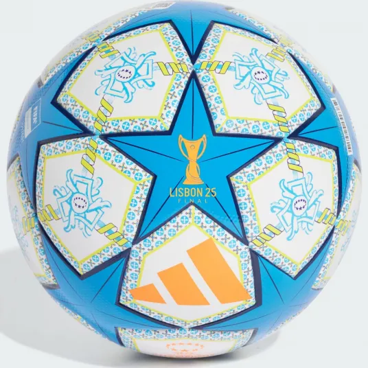 Minge de fotbal feminin Adidas UCL League, marime 5, alb