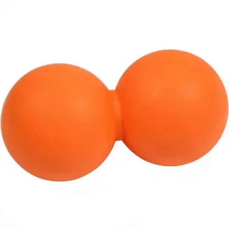 Minge dubla pentru masaj Aktivsport, Portocaliu