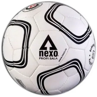 Minge fotbal in sala Nexo PROFI SALA, marimea 4, alb/negru