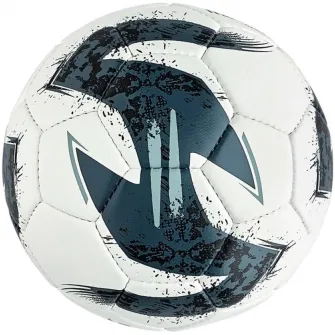 Minge fotbal Macron OASIS XI, marimea 5, alb/albastru/negru