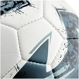 Minge fotbal Macron OASIS XI, marimea 5, alb/albastru/negru