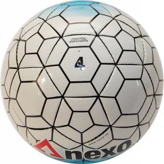 Minge fotbal Nexo TEMPRA, marimea 4, alb/albastru