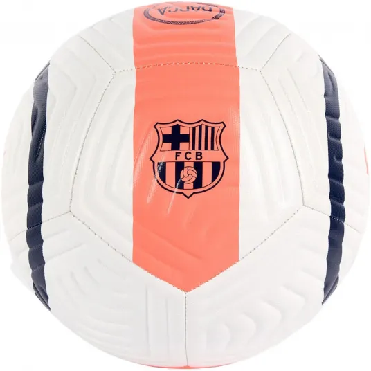 Minge fotbal Nike Barcelona Academy, marime 5, alb