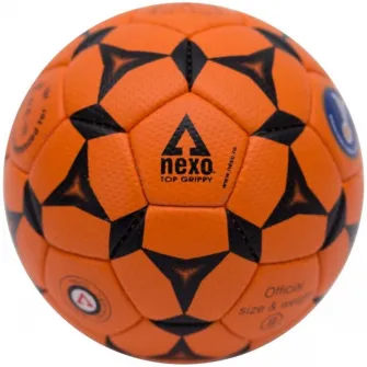 Minge handbal Nexo TOP GRIPPY, marimea II, portocaliu