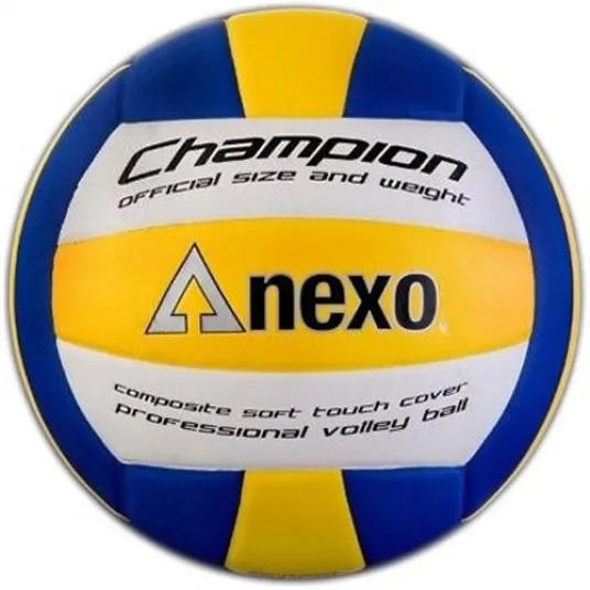 Minge volei NEXO Champion, albastru/galben