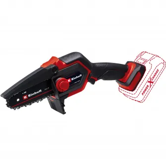 Mini fierastrau electric/mini drujba cu lant pe acumulator Einhell GE-PS 18/15 Li BL-Solo Power X-Change 18 V, lungime lama 15.8 cm, lungime max. taiere 12.5 cm, viteza taiere 4.8 m/s,brushless, fara acumulator si incarcator in setul de livrare