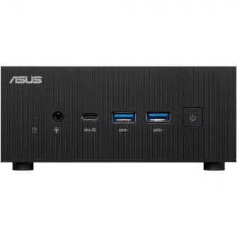 Mini PC Asus ExpertCenter PN53 cu procesor AMD Ryzen™ 7 7735HS pana la 4.75 GHz, fara RAM, fara stocare, AMD Radeon™ Graphics , No OS, Negru