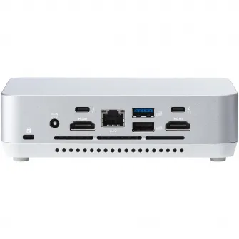 Mini PC Asus NUC 14 Pro+ RNUC14RVSU500002I cu procesor Intel® Core™ Ultra 5 125H pana la 4.5 GHz, fara RAM, fara stocare, Intel® Arc™ Graphics, No OS, EU cord, White