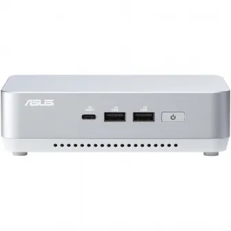 Mini PC Asus NUC 14 Pro+ RNUC14RVSU700002I cu procesor Intel® Core™ Ultra 7 155H pana la 4.8 GHz, fara RAM, fara stocare, Intel® Arc™ Graphics, No OS, EU cord, White