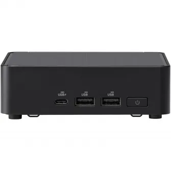 Mini PC Asus NUC 14 Pro RNUC14RVKI300000I cu procesor Intel® Core™ 3 100U pana la 4.7 GHz, fara RAM, fara stocare, Intel® Graphics, No OS, Negru