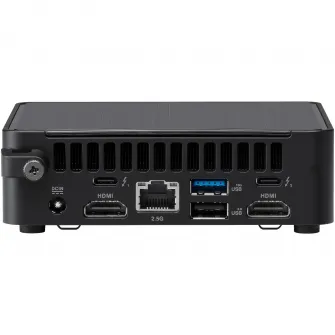 Mini PC Asus NUC 14 Pro RNUC14RVKI300000I cu procesor Intel® Core™ 3 100U pana la 4.7 GHz, fara RAM, fara stocare, Intel® Graphics, No OS, Negru