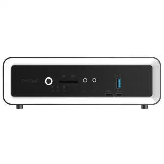 Mini PC Barebone Zotac Zbox cu procesor Intel Core i3-10110U pana la 4.10GHz, fara RAM, fara stocare, Wi-Fi, Intel UHD Graphics, No OS
