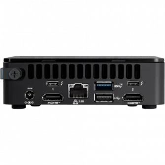 Mini PC Intel® NUC 13 Pro Kit NUC13ANKi7 cu procesor Intel® Core™ i7-1360P pana la 5.0GHz, fara RAM, fara stocare, Intel® Iris® Xe Graphics, No OS, Black