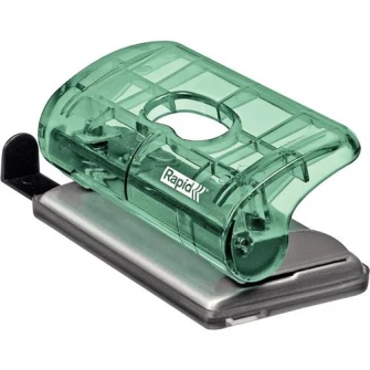 Mini-perforator platic Rapid Colour'Ice FC5, 10 coli, Verde