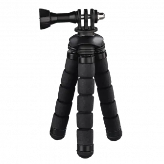 Mini Trepied Hama Flex, 14 cm, pentru GoPro, Negru