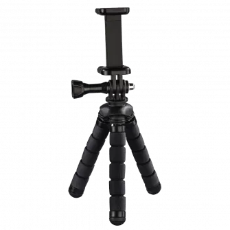 Mini Trepied Hama Flex, 14 cm, pentru GoPro, Negru