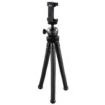 Mini Trepied Hama FlexPro Smartphone / GoPro / Camera Foto, 27cm, Negru