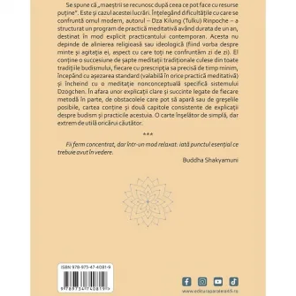 Mintea relaxata. Program de un an pentru aprofundarea meditatiei