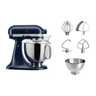 Mixer cu bol 4.8L, Artisan, Model 175, Ink Blue - KitchenAid