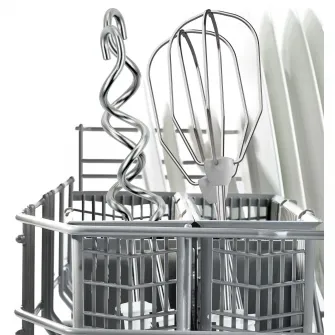 Mixer de mana Bosch MFQ3010, 300 W, 2 Viteze, Alb