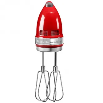 Mixer de mana KitchenAid 5KHM9212EER, 85 W, 1300rpm, 9 viteze, Rosu