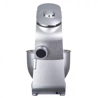 Mixer planetar FRAM FPM-K1500M, 1500W, bol inox 6L, 6 viteze si functie Pulse, Argintiu