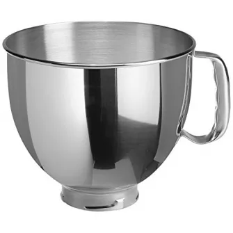 Mixer planetar KitchenAid 5KSM95PSECU, 300 W, 4.3 L, 3 palete, 10 viteze, Argintiu