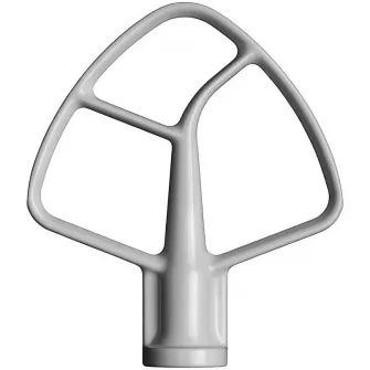 Mixer planetar KitchenAid 5KSM95PSECU, 300 W, 4.3 L, 3 palete, 10 viteze, Argintiu
