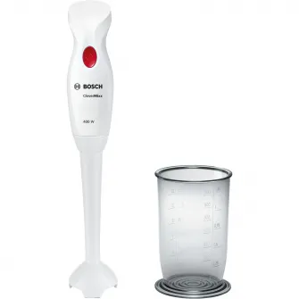 Mixer vertical Bosch MSM14100, 400 W, vas mixare, Alb