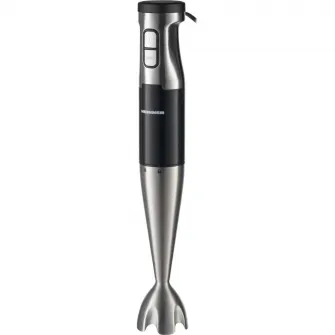Mixer vertical Heinner HB-1000XBK, 1000W, viteza variabila, tocator, tel, cana de mixat, negru/inox