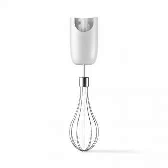 Mixer vertical Philips ProMix HR2545/00, 700 W, 1 setare viteza, Turbo, cana, tel, tocator XL, Alb