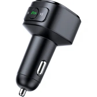 Modulator FM Bluetooth Serioux ABFM46, QC 3.0, USB, Negru