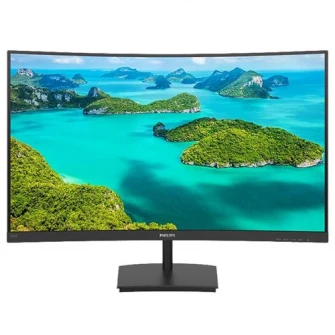 Monitor curbat LED VA Philips 23.6", Full HD, HDMI, Negru