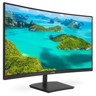 Monitor curbat LED VA Philips 23.6", Full HD, HDMI, Negru