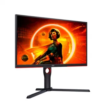 Игровой монитор AOC 25G3ZM 24,5 дюйма Full HD, белая светодиодная подсветка, VA, 240 Гц, 1 мс, HDMI, DisplayPort, USB-концентратор, Pivot