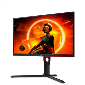 Игровой монитор AOC 25G3ZM 24,5 дюйма Full HD, белая светодиодная подсветка, VA, 240 Гц, 1 мс, HDMI, DisplayPort, USB-концентратор, Pivot