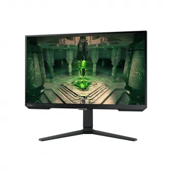 LED IPS 27-дюймовый игровой монитор Samsung, Full HD, DisplayPort, 1 мс, 240 Гц, FreeeSync Premium, совместимость с G-Sync, Vesa, черный