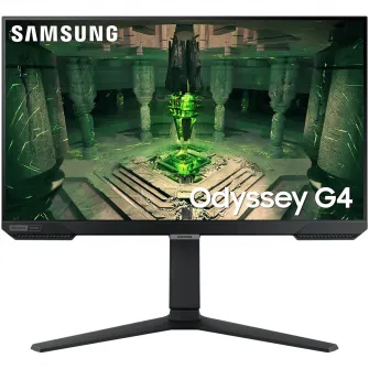 Игровой монитор LED IPS Samsung Odyssey G4 25", Full HD, Display Port, 1 мс, 240 Гц, FreeSync Premium, совместимость с G-Sync, Vesa, черный
