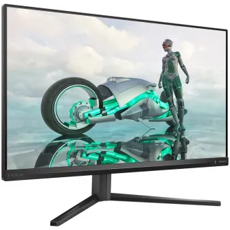 Monitor Gaming Philips EVNIA, 27'', IPS, FHD, 180Hz, 1ms, 0.5ms, HDR10, FlickerFree, Boxe 2W x 2, HA, Pivot, HDMI, DisplayPort, 27M2N3200A/00, Negru