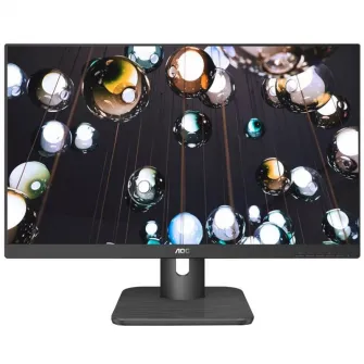 Monitor LED IPS AOC 23.8, Full HD, Display Port, Negru, 24E1Q