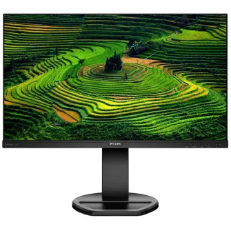 Monitor LED IPS Philips 23.8, Full HD, Display Port, Negru, 241B8QJEB