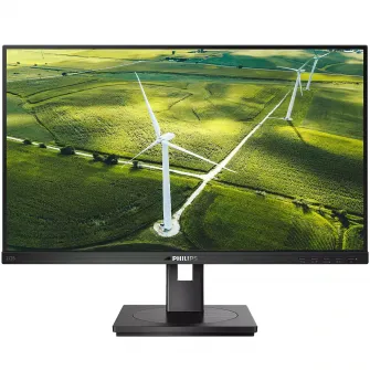 Monitor LED IPS Philips 27, FHD, 75Hz, 4ms, Adaptive Sync, FlickerFree, Frameless, DVI, HDMI, DP, 4xUSB 3.0, Pivot, 272B1G/00