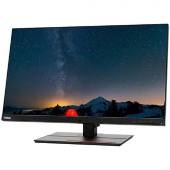 Monitor LED Lenovo ThinkVision 27, P27u-20, IPS, HDMI, 4 ms, Negru